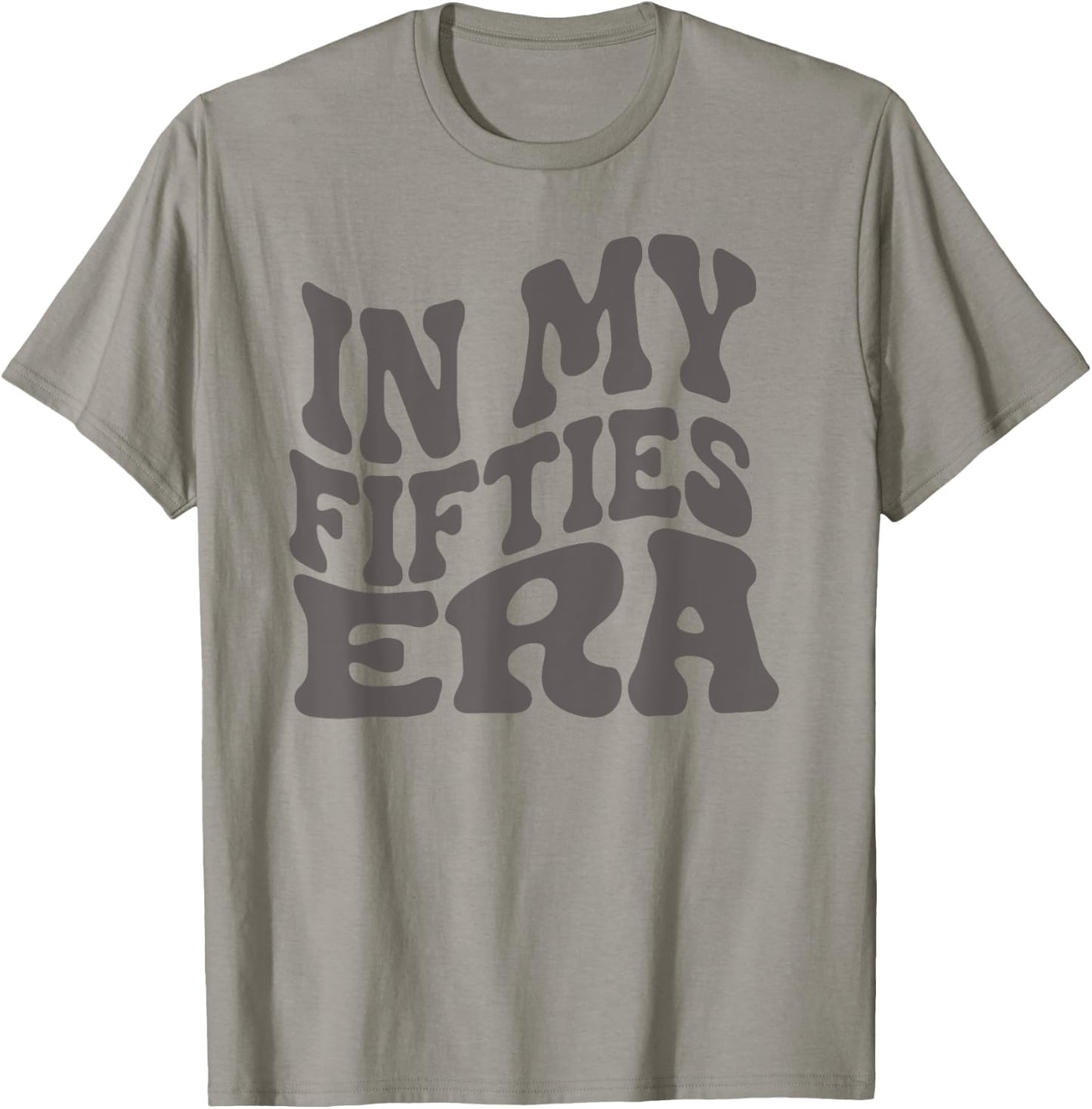 In My Fifties Era Women's Retro Outfit Cute Top T-Shirt - T-Shirt | Sand