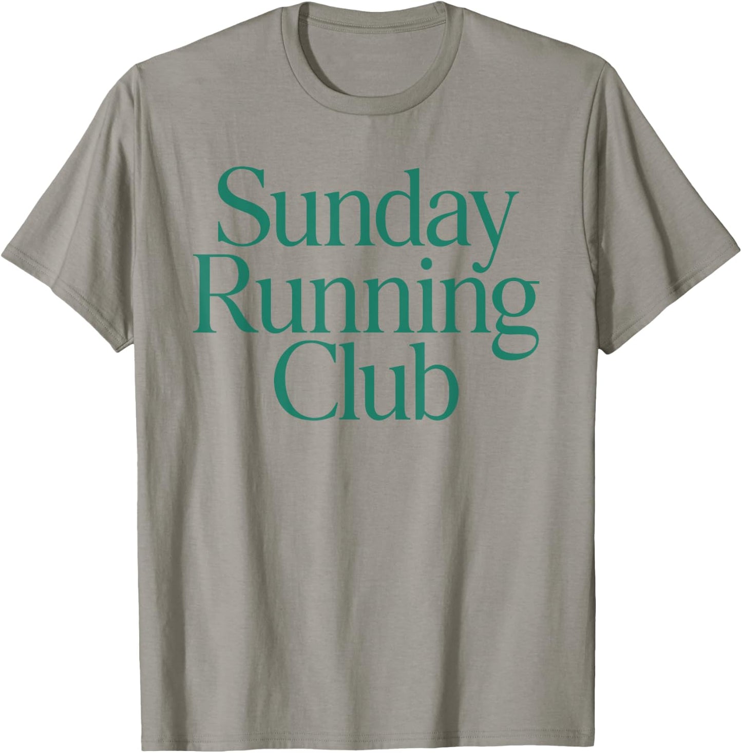 SUNDAY RUNNING CLUB X Jogger Jogging Runner Fitness Gym T-Shirt - T-Shirt | Sand
