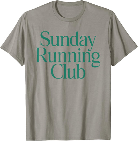 SUNDAY RUNNING CLUB X Jogger Jogging Runner Fitness Gym T-Shirt - T-Shirt | Sand