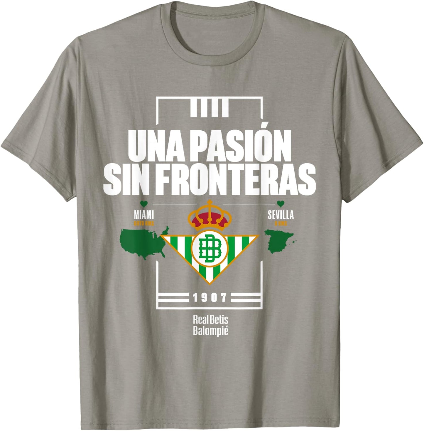 Real Betis sports exclusive collection. T-Shirt - T-Shirt | Sand
