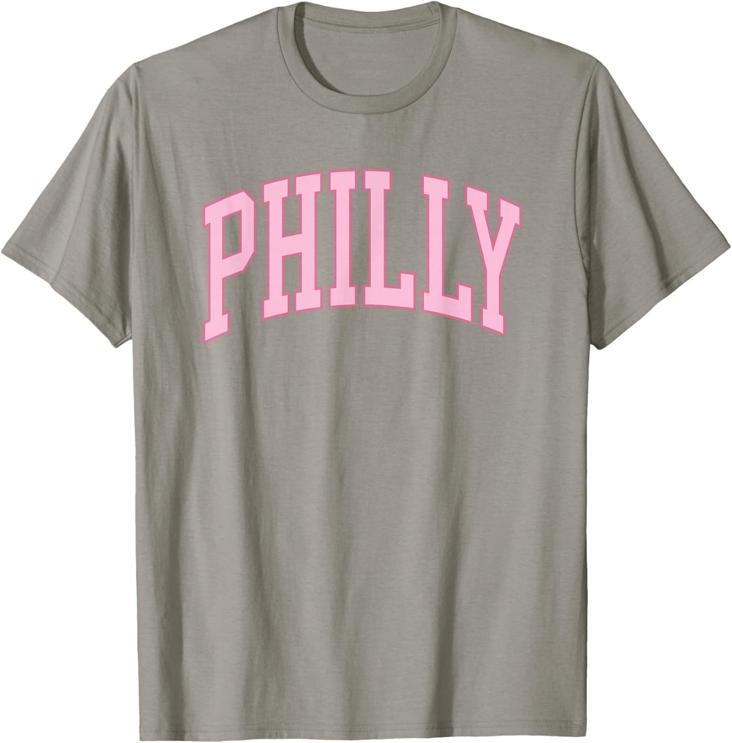 Philly Pink Retro Preppy throwback Philadelphia girls T-Shirt - T-Shirt | Sand