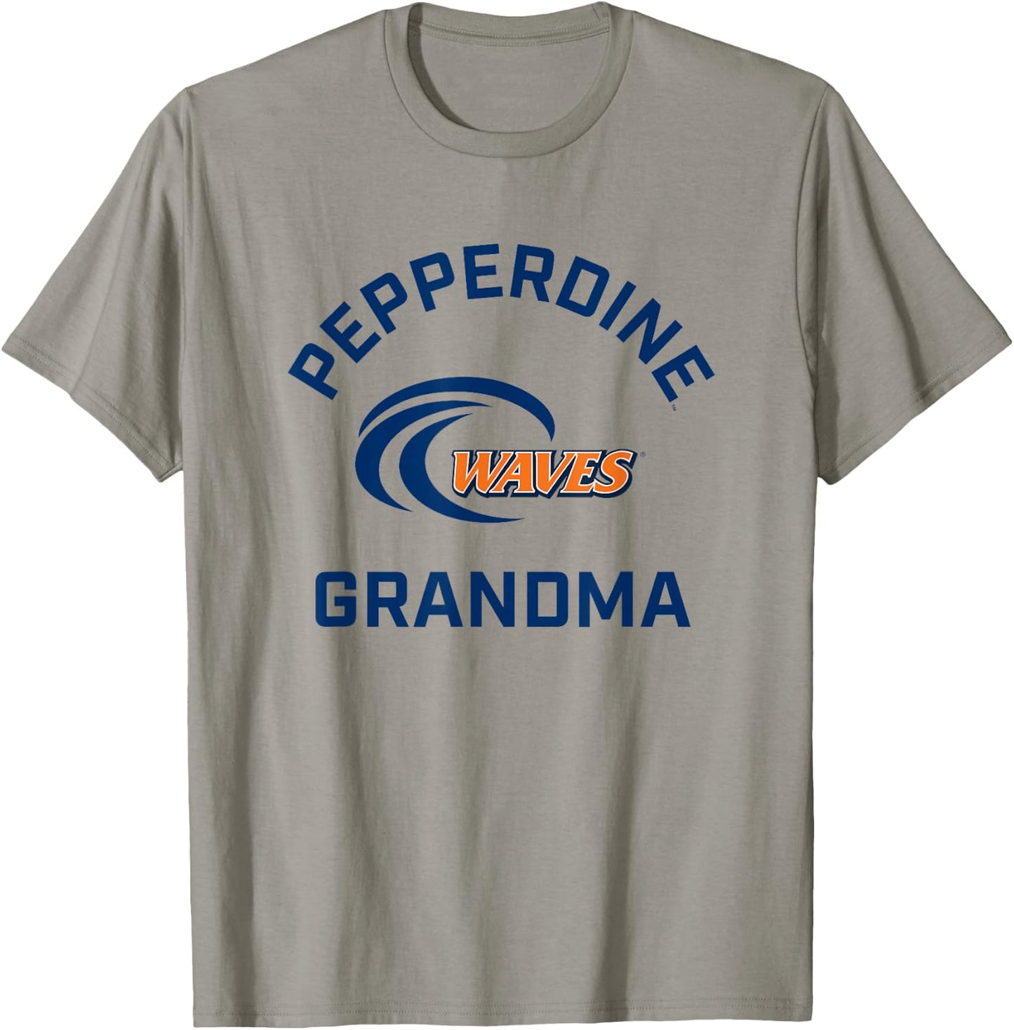 Pepperdine University Waves Arched Grandma T-Shirt - T-Shirt | Sand
