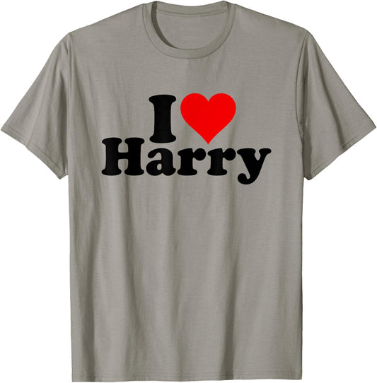 I Love Heart Harry T-Shirt - T-Shirt | Sand