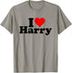 I Love Heart Harry T-Shirt - T-Shirt | Sand