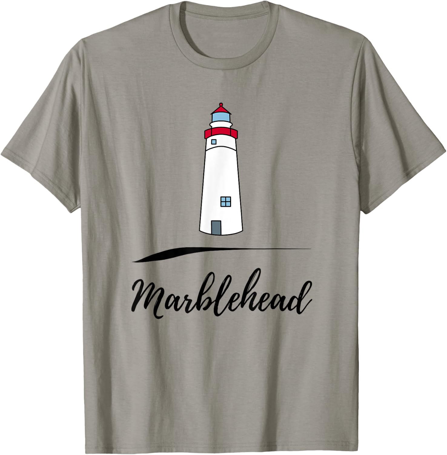 Marblehead lighthouse T-Shirt - T-Shirt | Sand