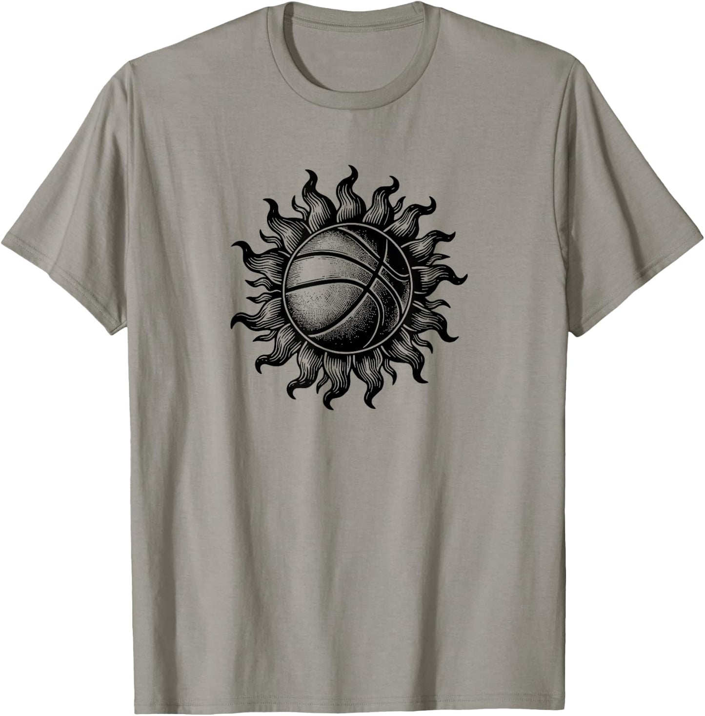 Basketball Sun T-Shirt - T-Shirt | Sand