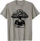 Medical School Nurse Nursing Black Cloud T-Shirt - T-Shirt | Sand