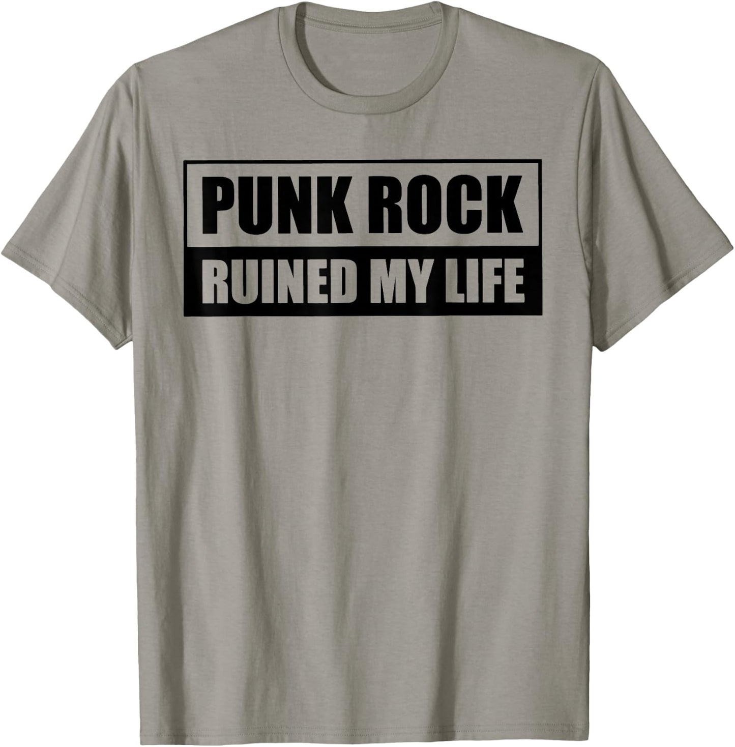Punk Rock Ruined My Life T-Shirt - T-Shirt | Sand