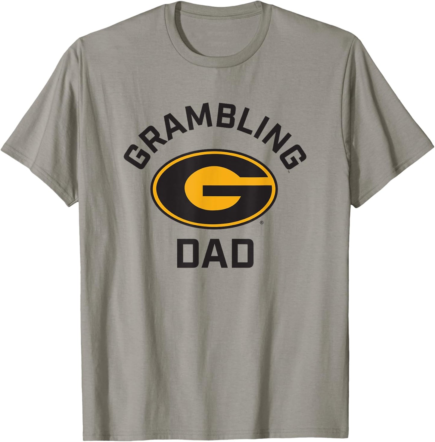Grambling State University GSU Tigers Arched Dad T-Shirt - T-Shirt | Sand