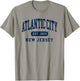 Atlantic City New Jersey Retro Est 1854 Vintage Souvenir T-Shirt - T-Shirt | Sand