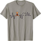 Airedale Terrier Heartbeat - Men Women Kids Airedale Lover T-Shirt - T-Shirt | Sand
