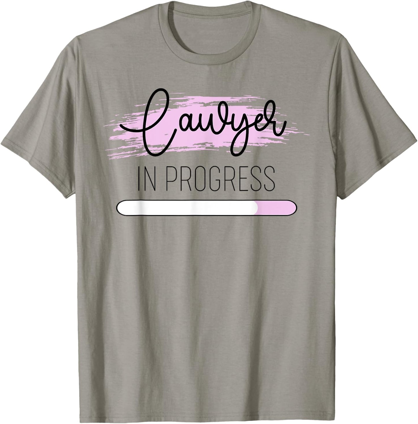 Lawyer In Progress Law Student Future Attorney Women Girls T-Shirt - T-Shirt | Sand