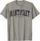 Nantucket Massachusetts Vintage Retro US City State Travel T-Shirt - T-Shirt | Sand