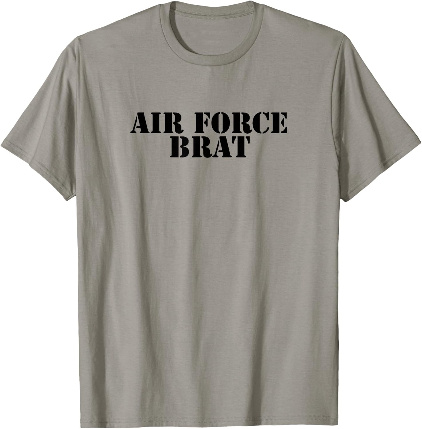 Proud Military Brat Child Of An Airman T-Shirt - T-Shirt | Sand