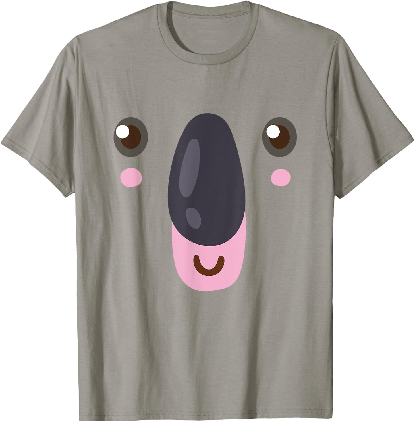 Halloween Koala Face Costume T-Shirt - T-Shirt | Sand