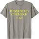 Pimento Cheese Golf Fan Golfer Tournament Humor T-Shirt - T-Shirt | Sand