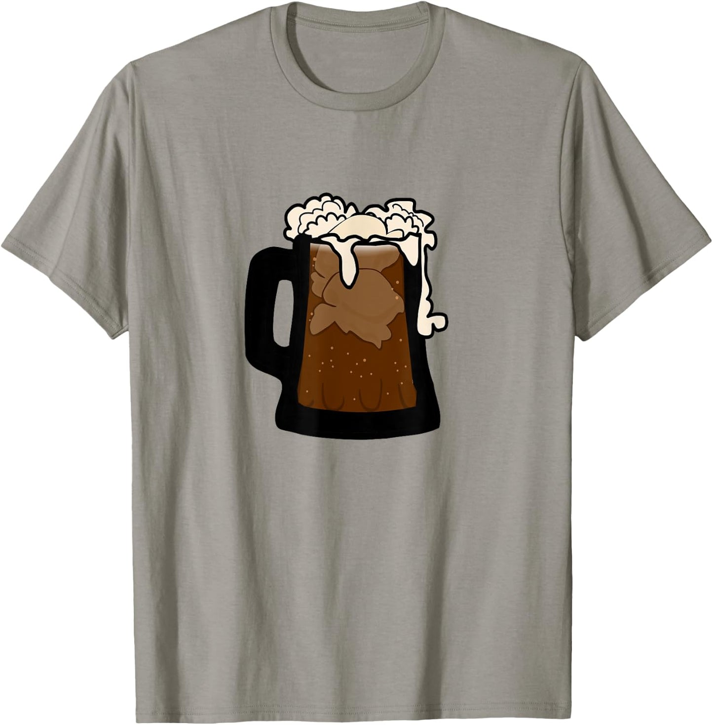 Root Beer Float T-Shirt - T-Shirt | Sand