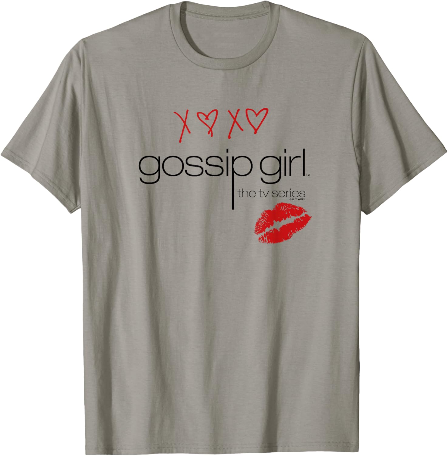 Gossip Girl Classic Logo Valentine's Day T-Shirt - T-Shirt | Sand