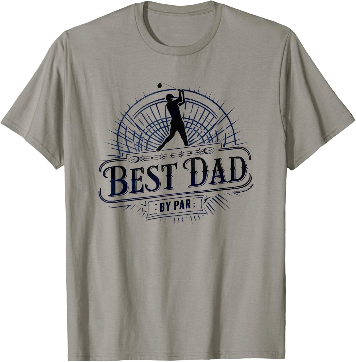 Cool Golf for Dad Best Dad By Par Father's Day Golf T-Shirt - T-Shirt | Sand