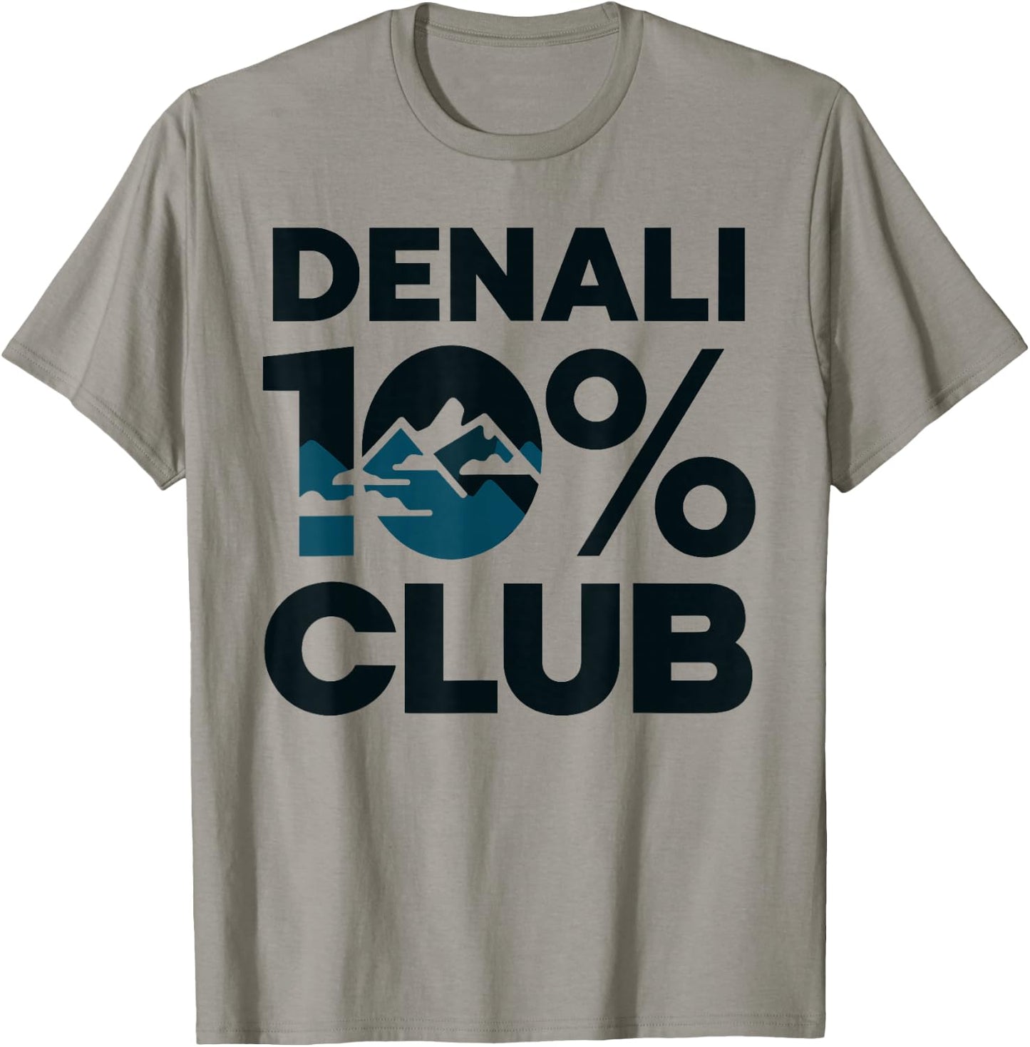 Denali 10% Club T Shirt – Perfect for Outdoor Enthusiasts T-Shirt - T-Shirt | Sand