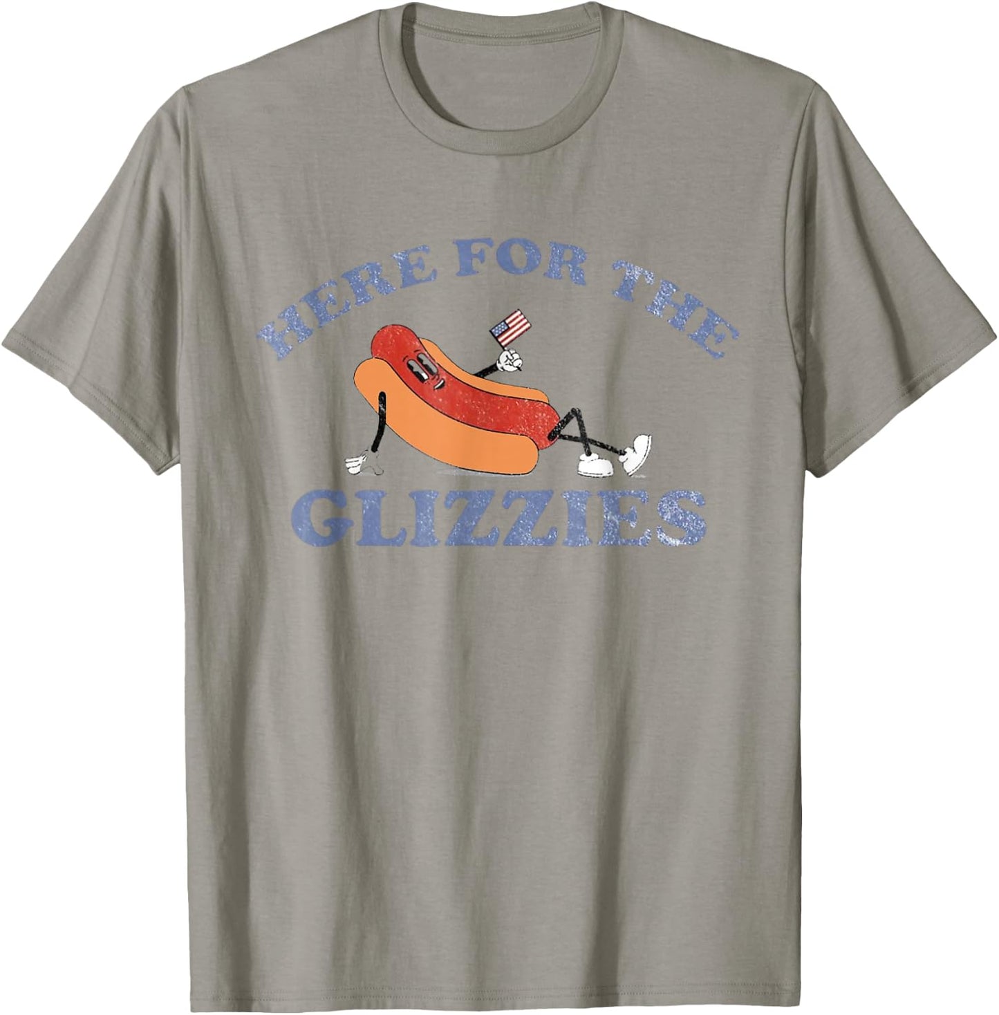 HERE for The GLIZZIES 4th of July 2024 T-Shirt - T-Shirt | Sand