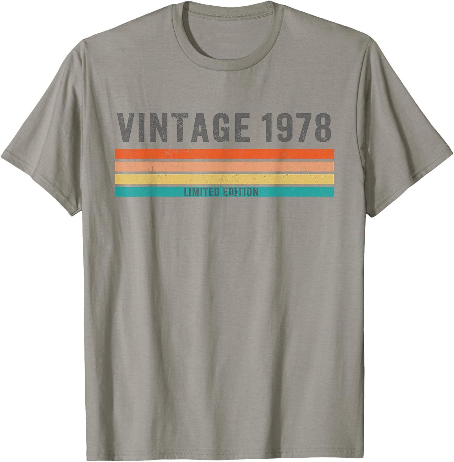 Vintage 1978 Limited Edition - 47th Birthday Gift Christmas T-Shirt - T-Shirt | Sand