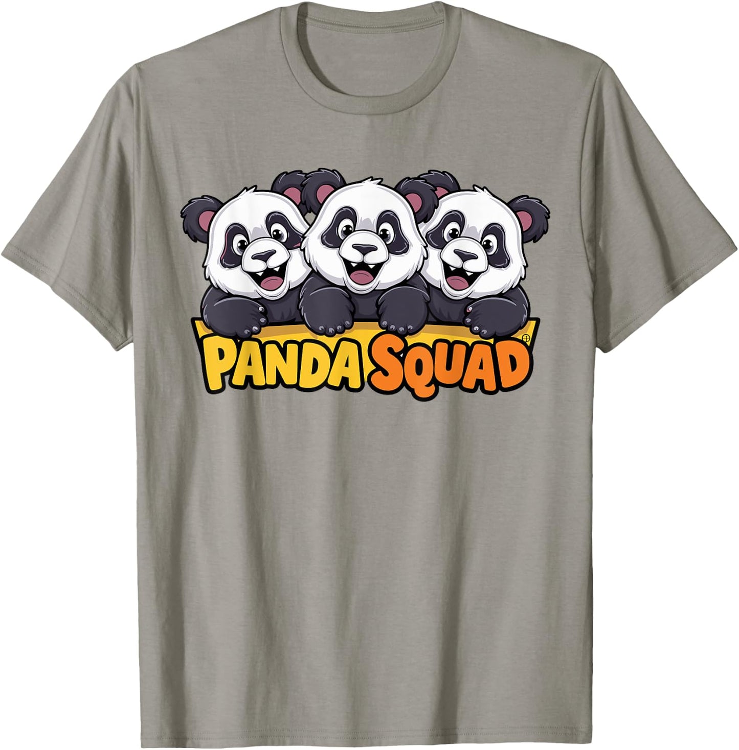Panda Squad for Panda Lover Shirt | Cool Panda T-Shirt - T-Shirt | Sand