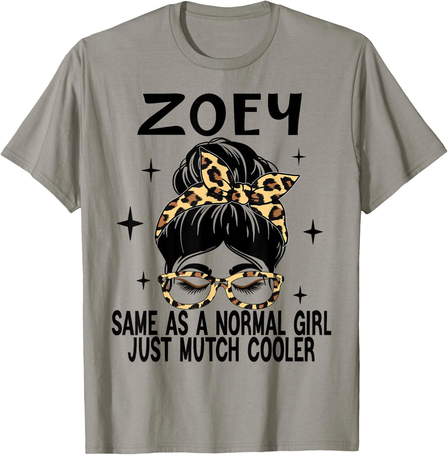 ZOEY Costume Cute Definition Personalized Name ZOEY T-Shirt - T-Shirt | Sand