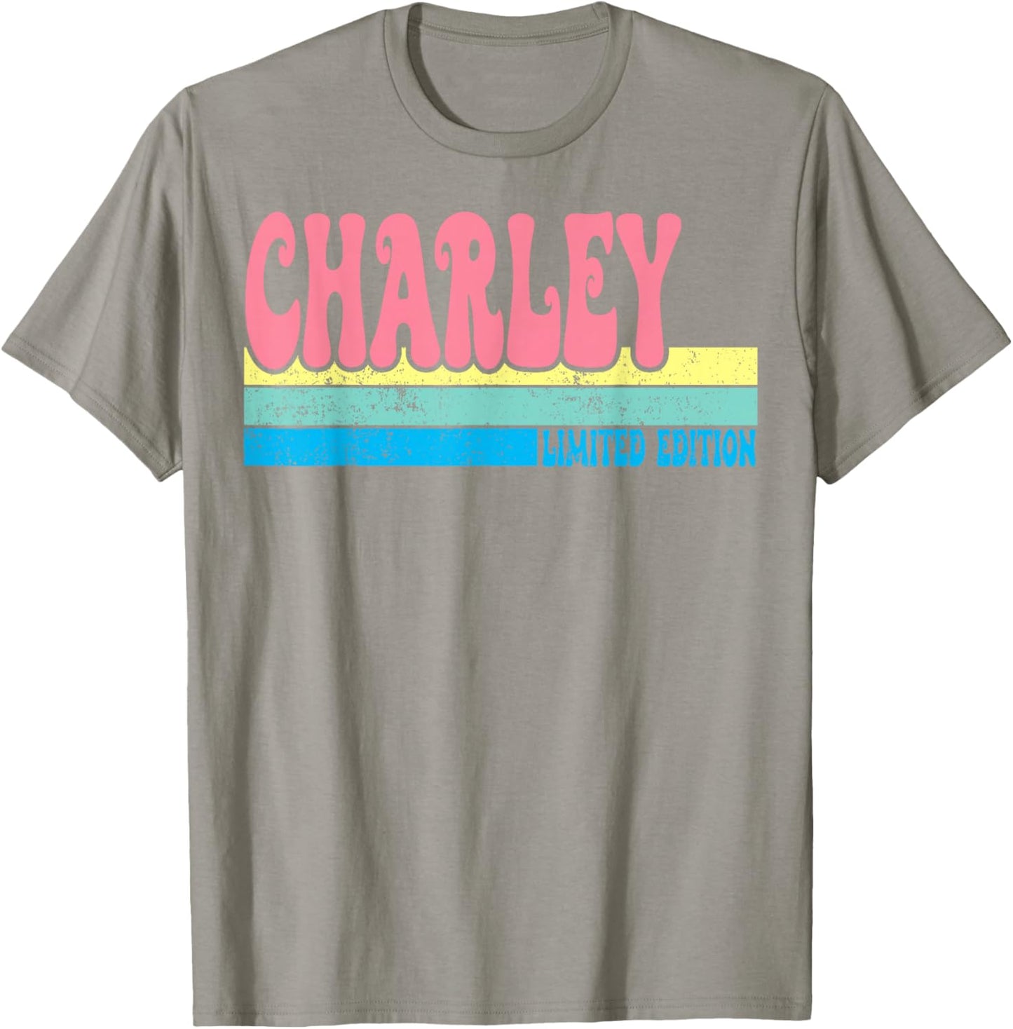 CHARLEY Name Personalized Cute Idea Groovy Women CHARLEY T-Shirt - T-Shirt | Sand