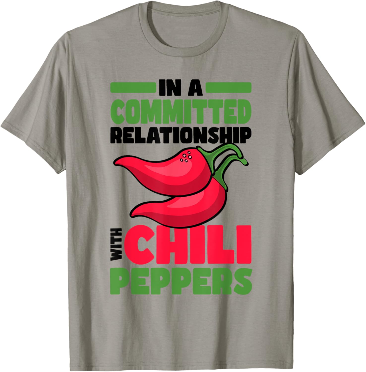 Spicy Food Lover Chili T-Shirt - T-Shirt | Sand