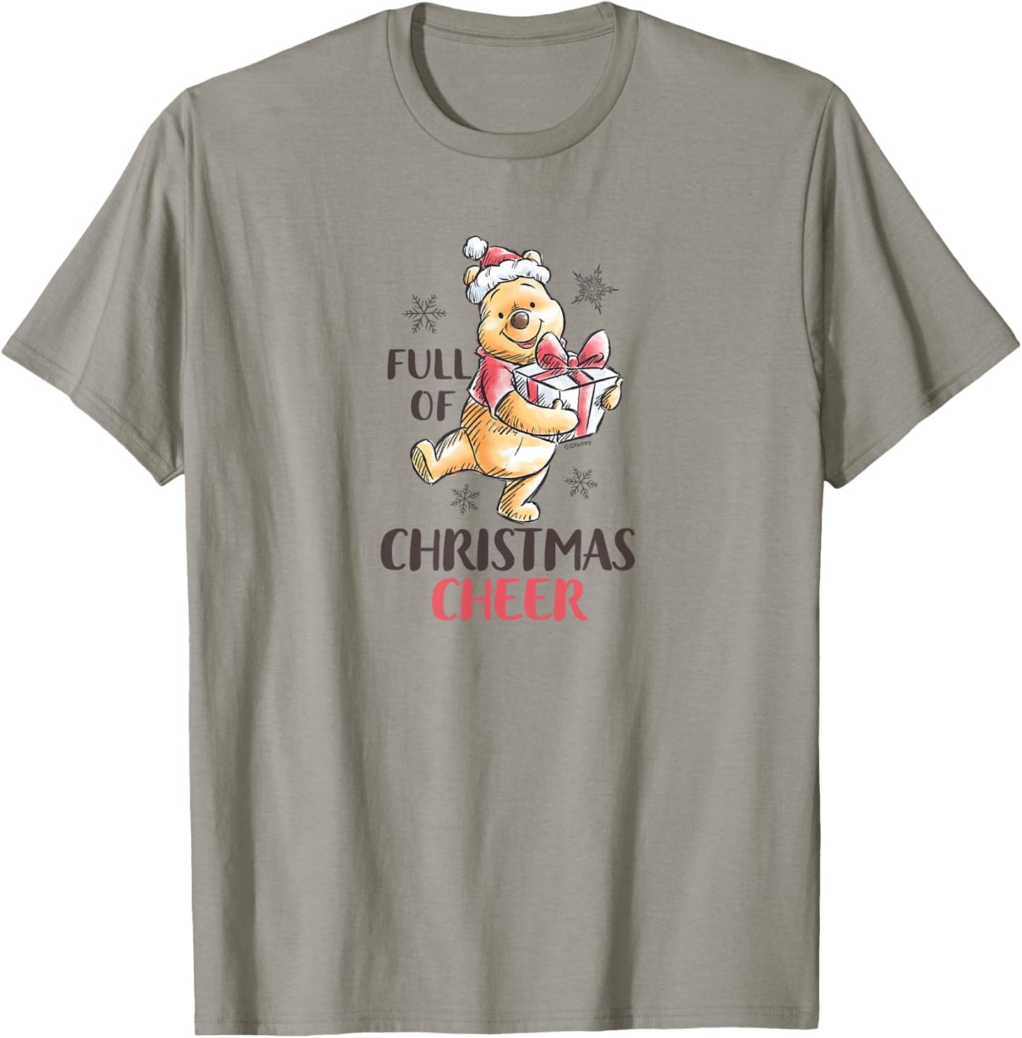 Winnie the Pooh - Full of Christmas Spirit T-Shirt - T-Shirt | Sand