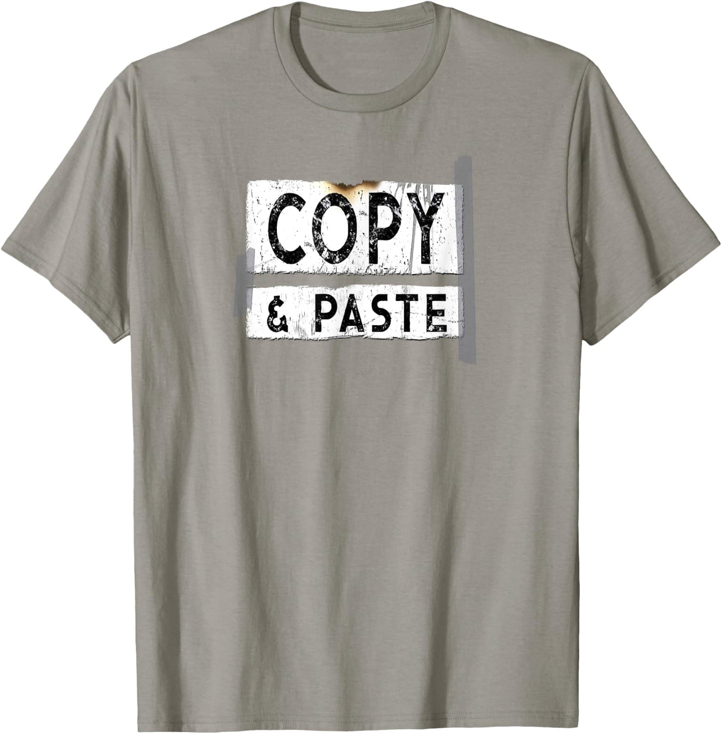 Copy & Paste Computer Geek T-Shirt - T-Shirt | Sand