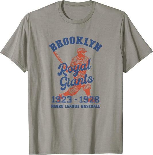 Vintage Negro League Baseball Brooklyn New York T-Shirt - T-Shirt | Sand