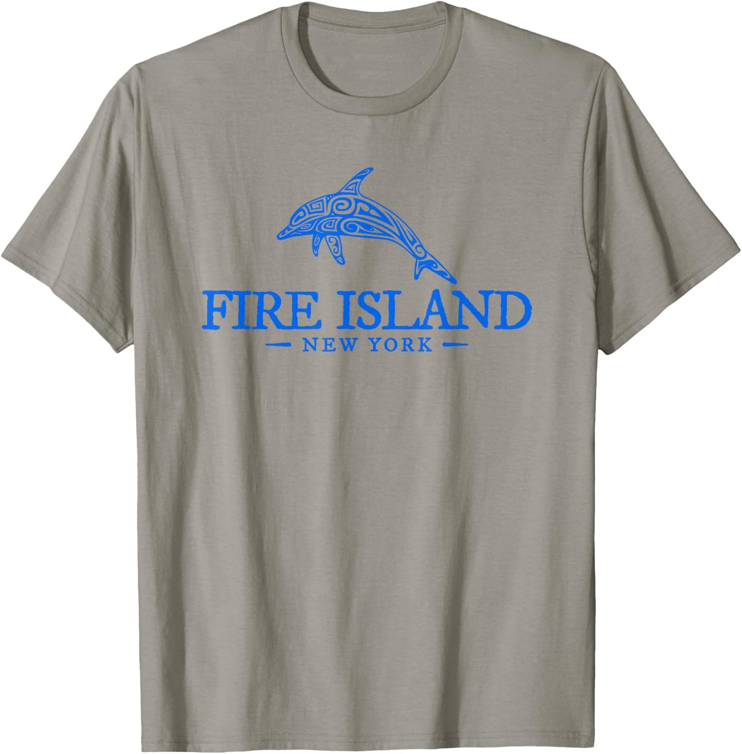 Fire Island New York Dolphin Women Beach Souvenir T-Shirt - T-Shirt | Sand