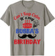 Beard Man Fireworks Can't Keep Calm It's My Bubba's Birthday T-Shirt - T-Shirt | Sand