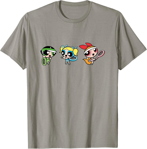 The Powerpuff Girls Ready For A Tennis Match