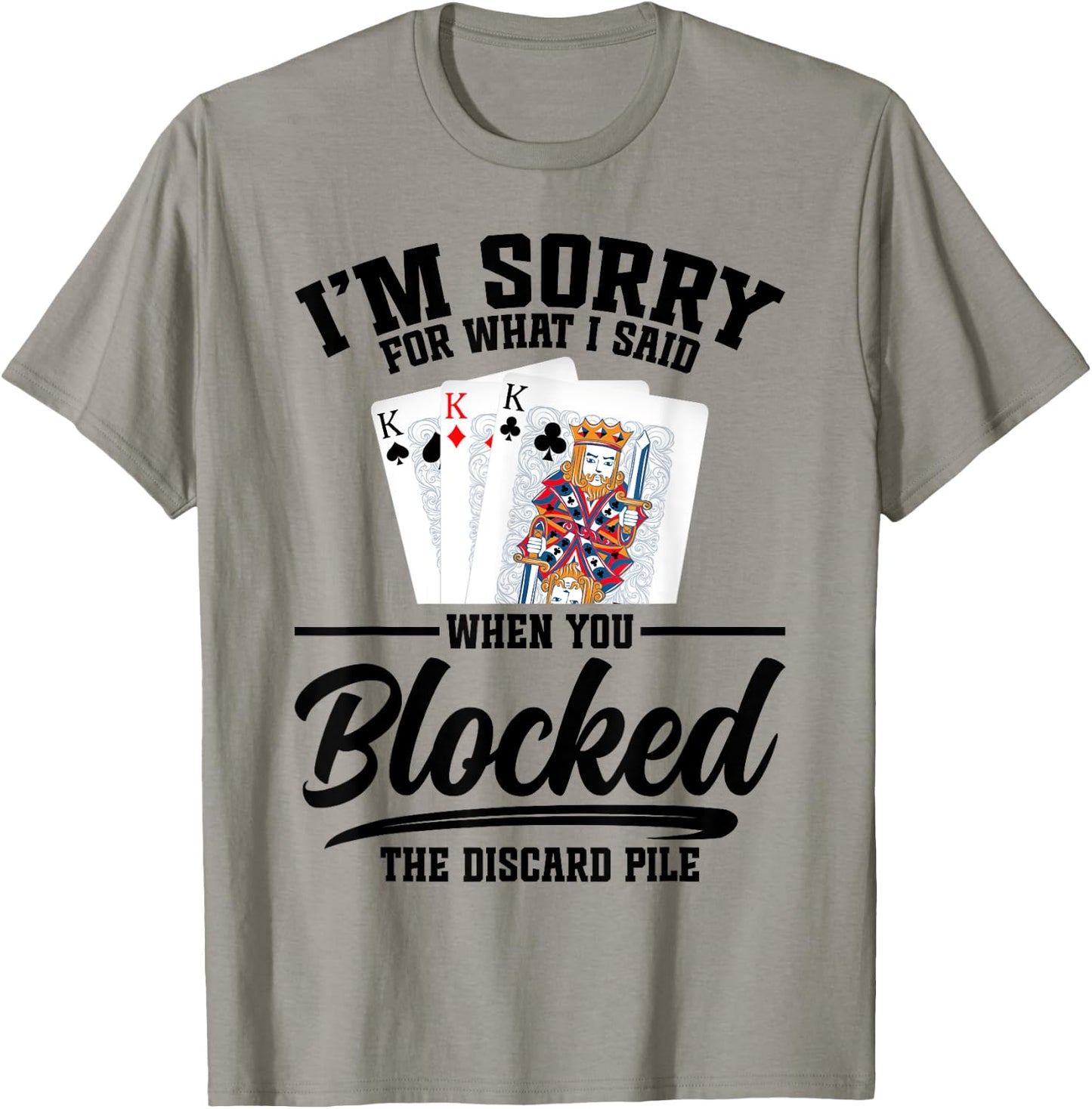 Hand & Foot Player Card Holder Game Set Tray Hand Foot T-Shirt - T-Shirt | Sand