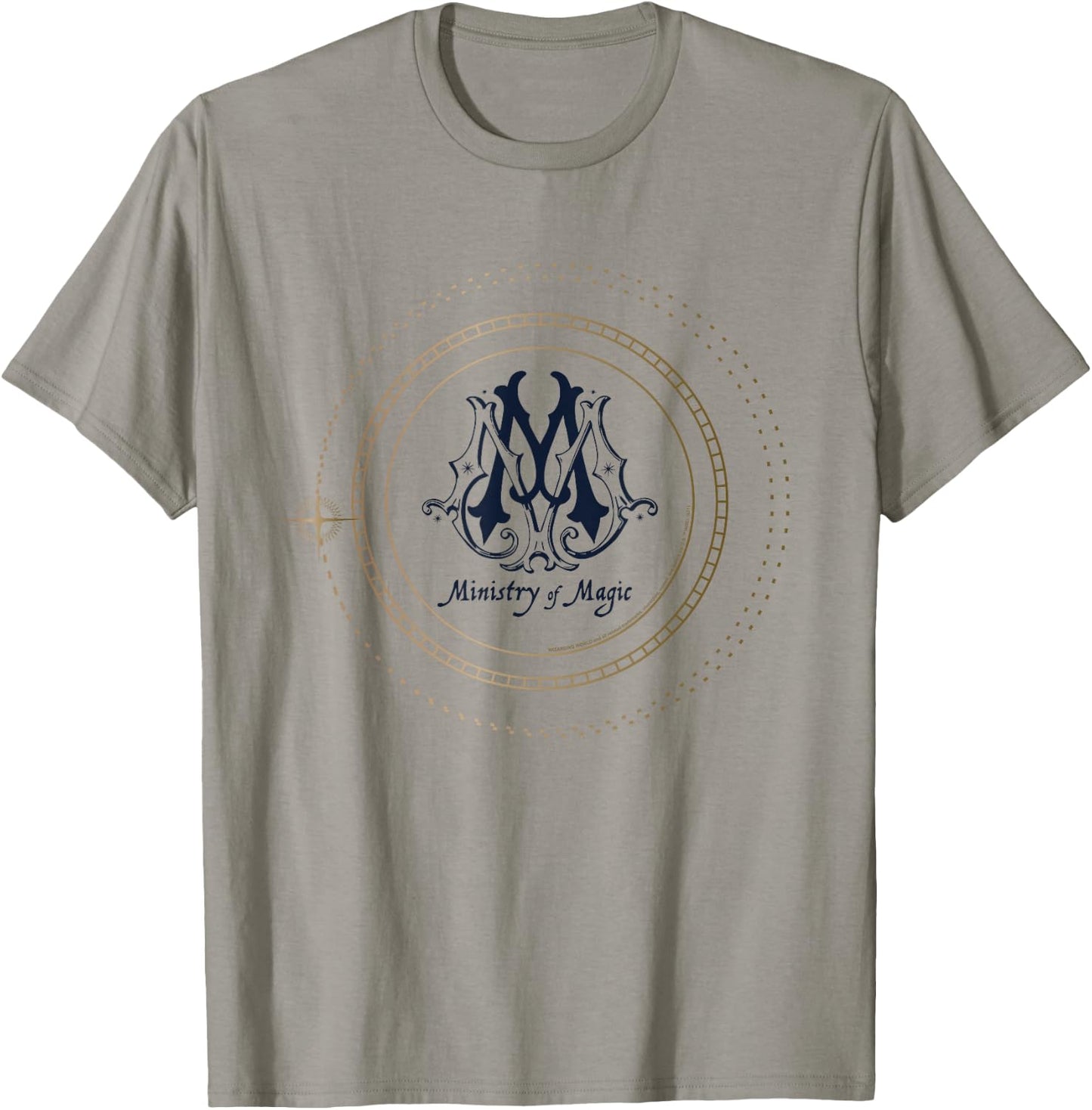 Harry Potter Ministry of Magic Emblem T-Shirt - T-Shirt | Sand