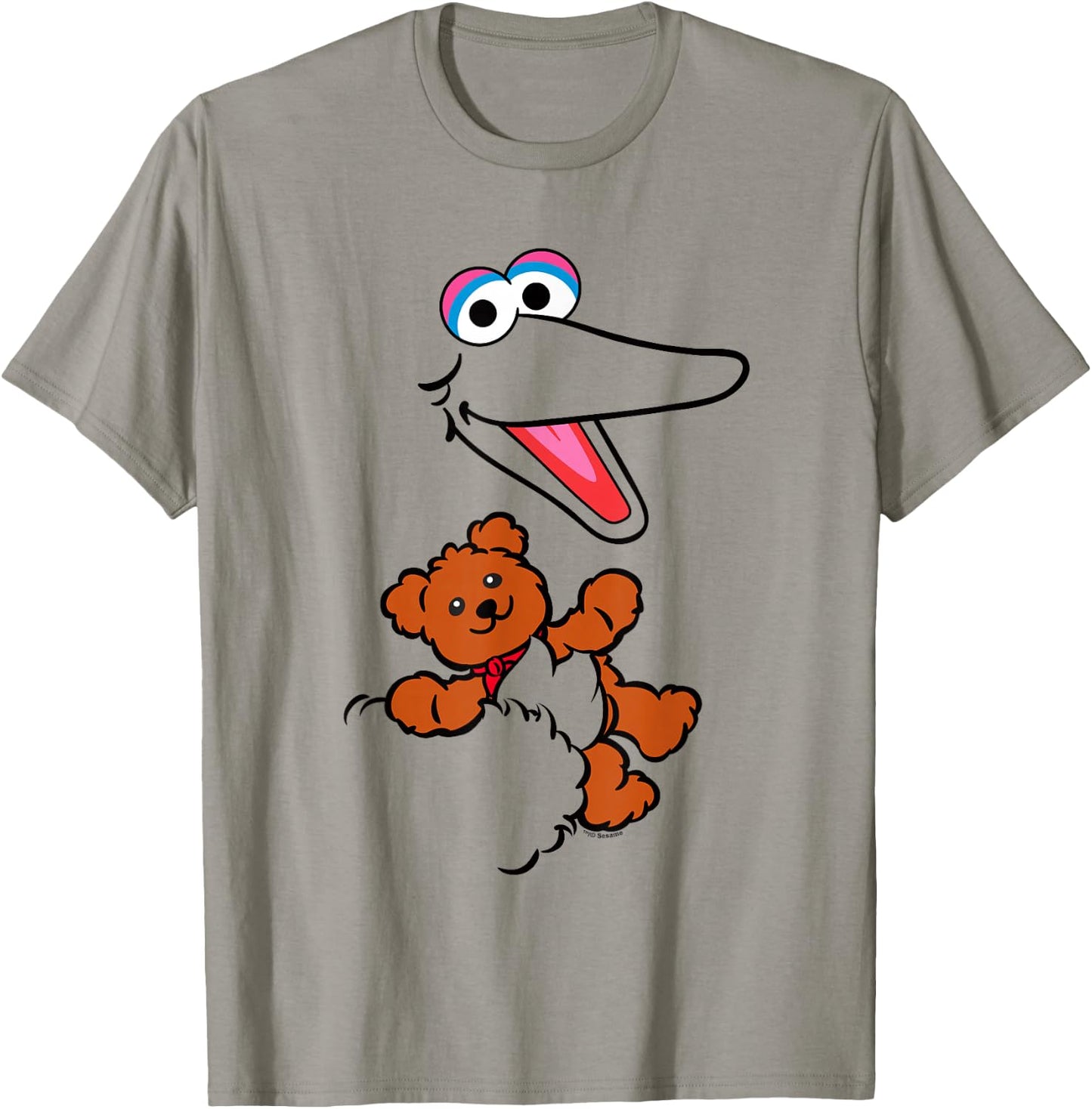 Sesame Street Big Bird Radar Face Halloween Costume T-Shirt - T-Shirt | Sand