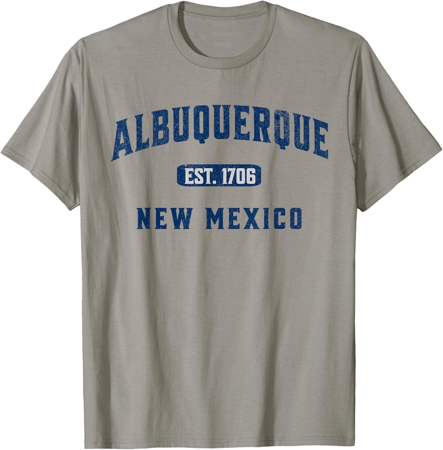 USA Vintage Merch Souvenir Visit Albuquerque New Mexico T-Shirt - T-Shirt | Sand