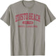 Edisto Beach South Carolina Vintage Established T-Shirt - T-Shirt | Sand