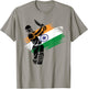 India Cricket 2024 Jersey Indian Cricket Squad Flag of India T-Shirt - T-Shirt | Sand