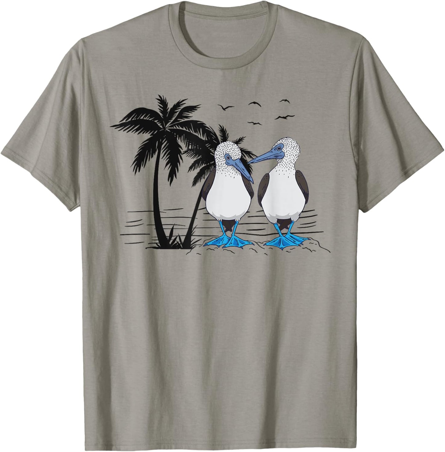 Seabirds Blue-footed Booby Bird Watching T-Shirt - T-Shirt | Sand