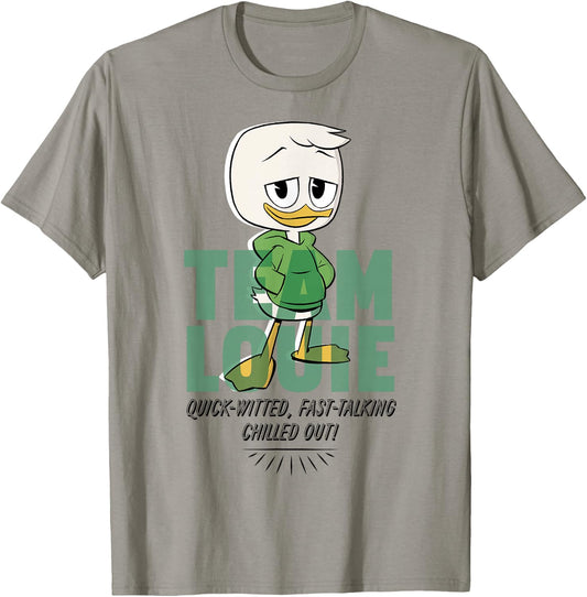 Disney DuckTales Team Louie Quick-Witted Fast-Talking T-Shirt - T-Shirt | Sand