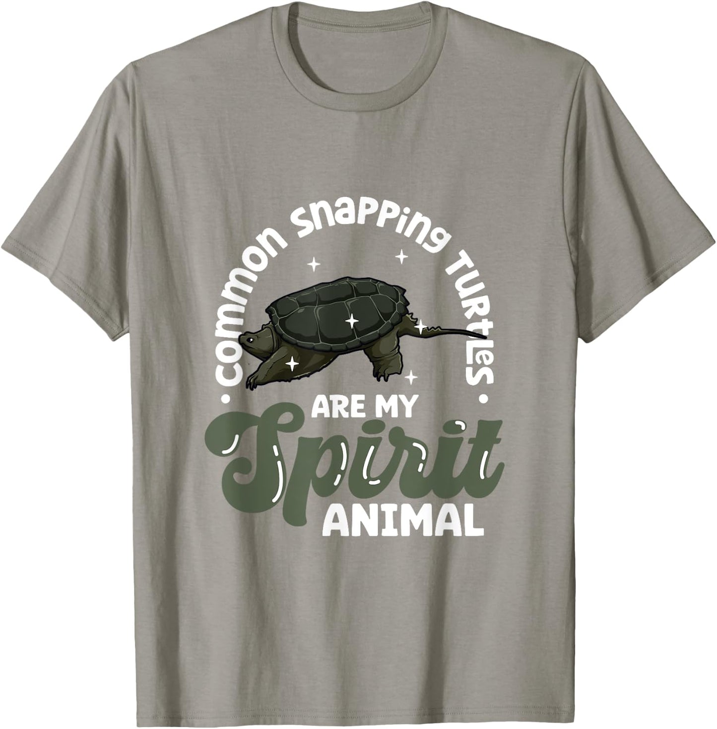 My spirit animal - Common Snapping Turtle T-Shirt - T-Shirt | Sand