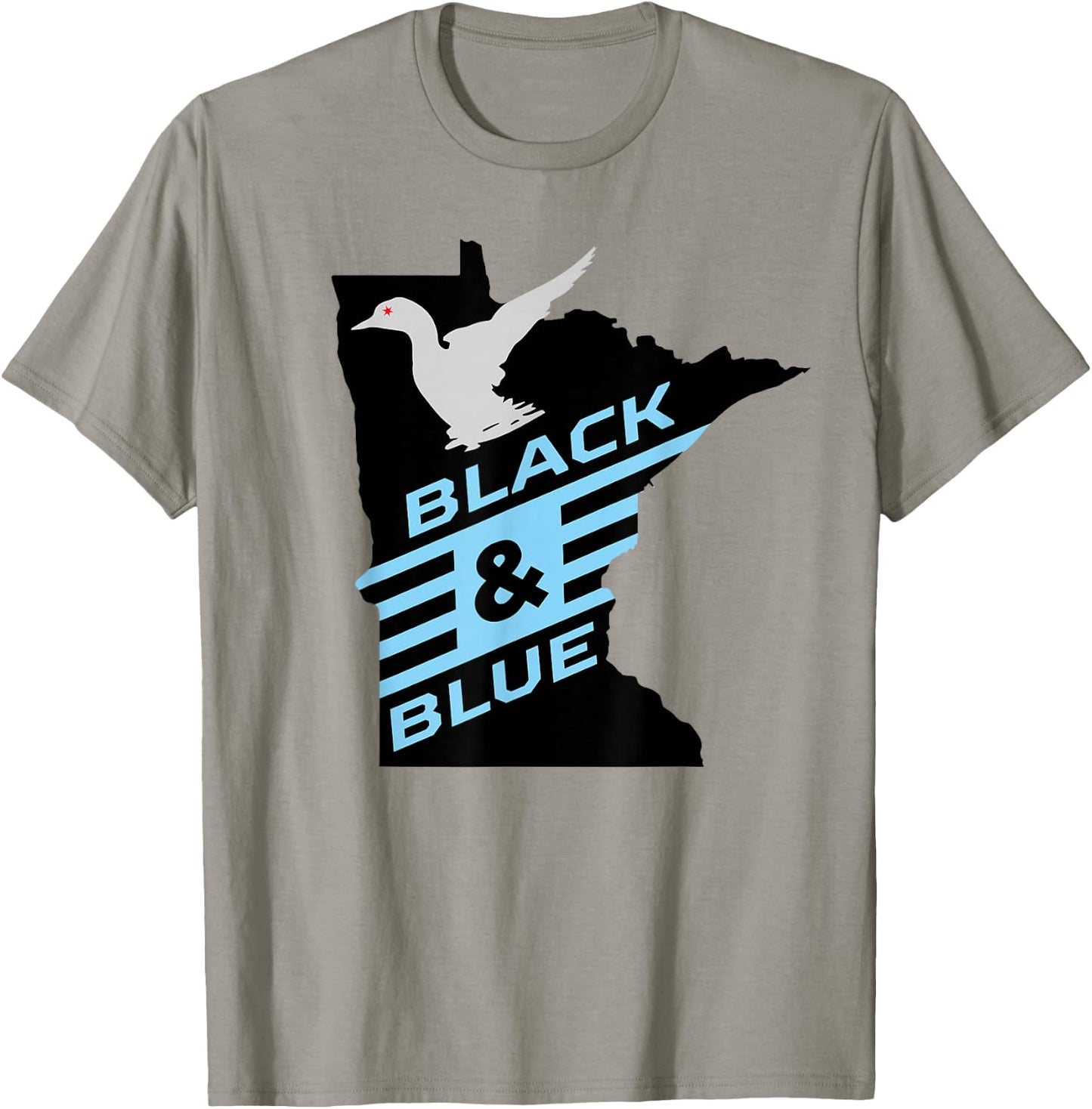 Minnesota Soccer Loon Black & Blue T-Shirt - T-Shirt | Sand