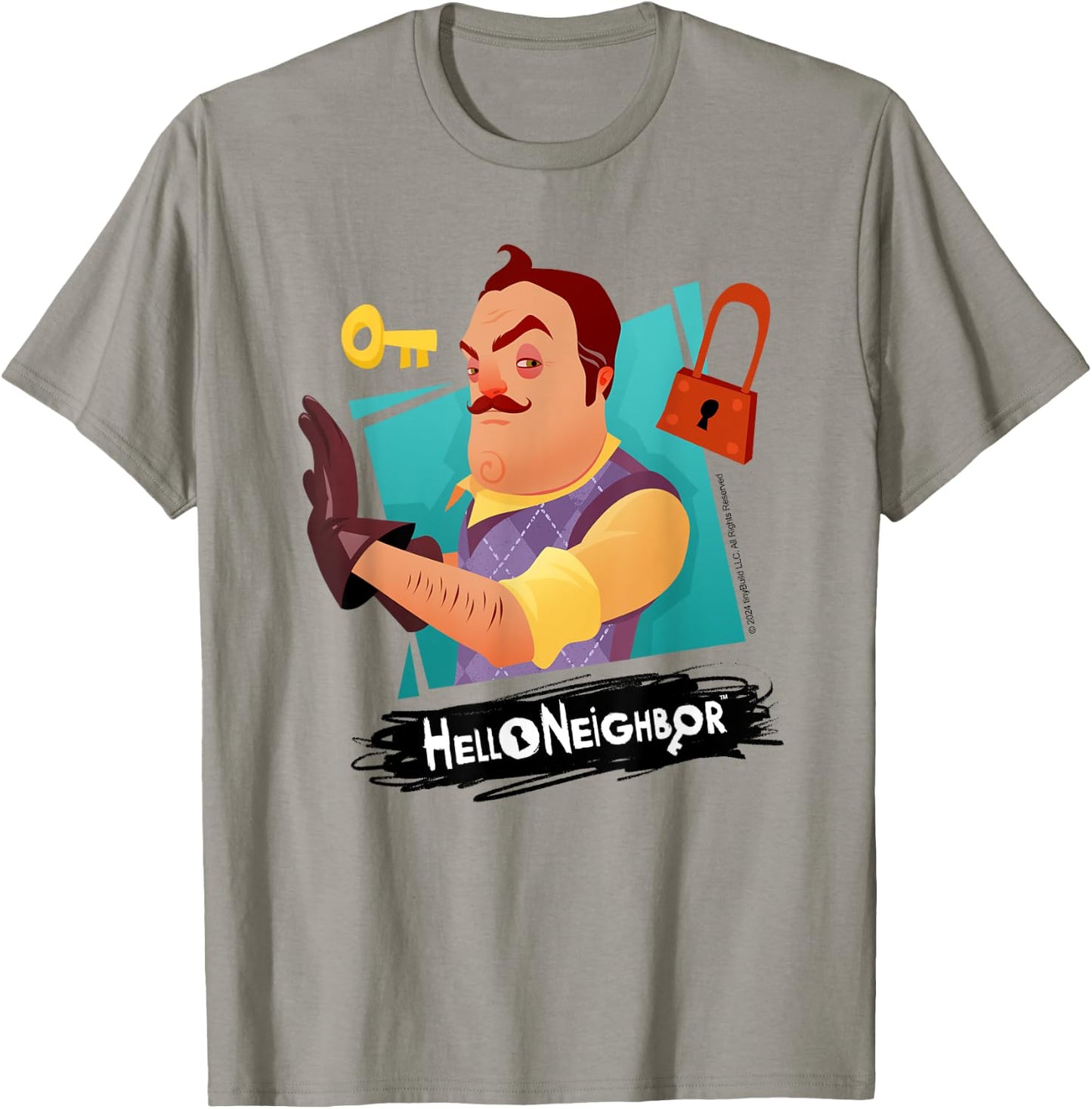 Hello Neighbor - Game Related Designs T-Shirt - T-Shirt | Sand