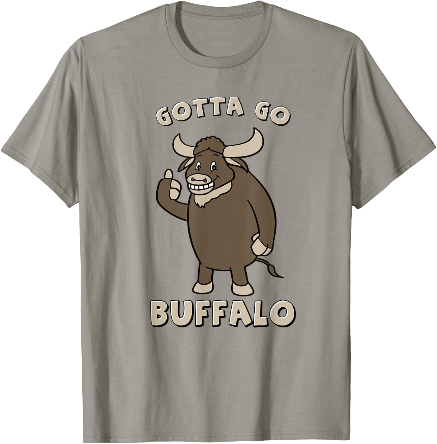Gotta Go Buffalo T-Shirt - T-Shirt | Sand