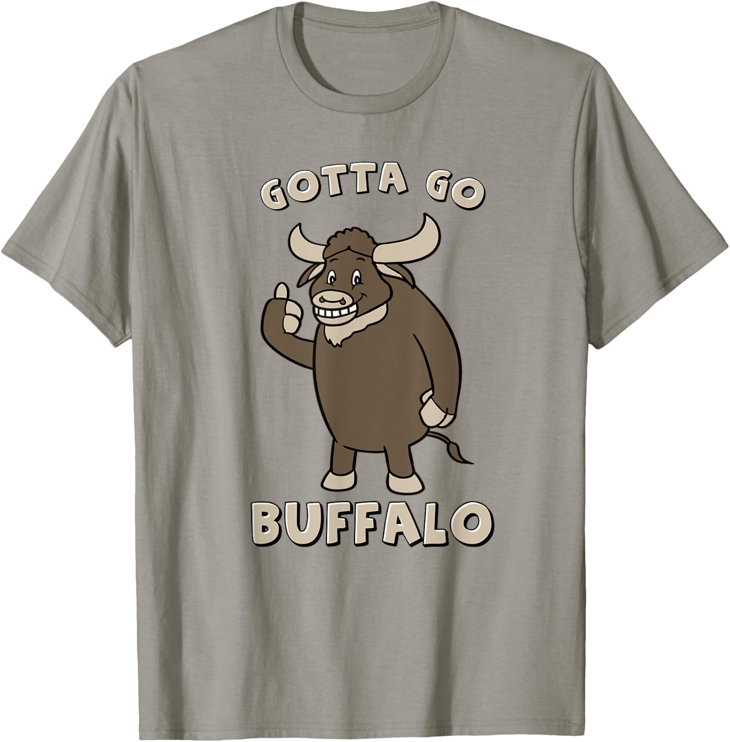 Gotta Go Buffalo T-Shirt - T-Shirt | Sand