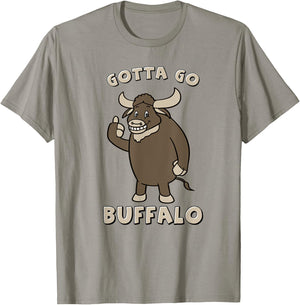 Gotta Go Buffalo T-Shirt - T-Shirt | Sand